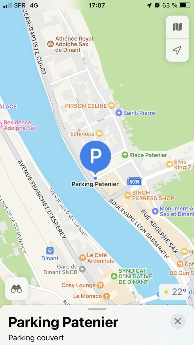 Cote Sax Bed And Breakfast Dinant Ngoại thất bức ảnh